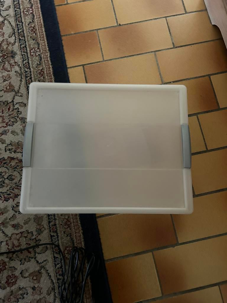 Bak met deksel, Doe-het-zelf en Bouw, Kratten en Dozen, Ophalen, Zo goed als nieuw