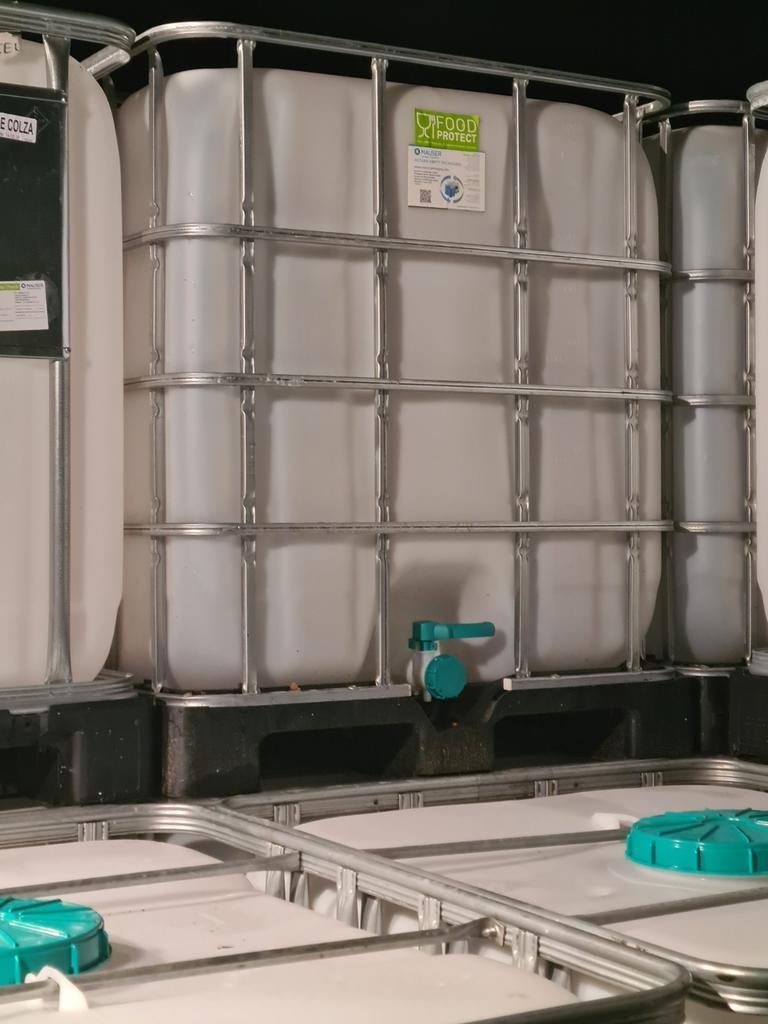 Cuve IBC 1000 mitres, Tuin en Terras, Regentonnen, Zo goed als nieuw, Ophalen of Verzenden