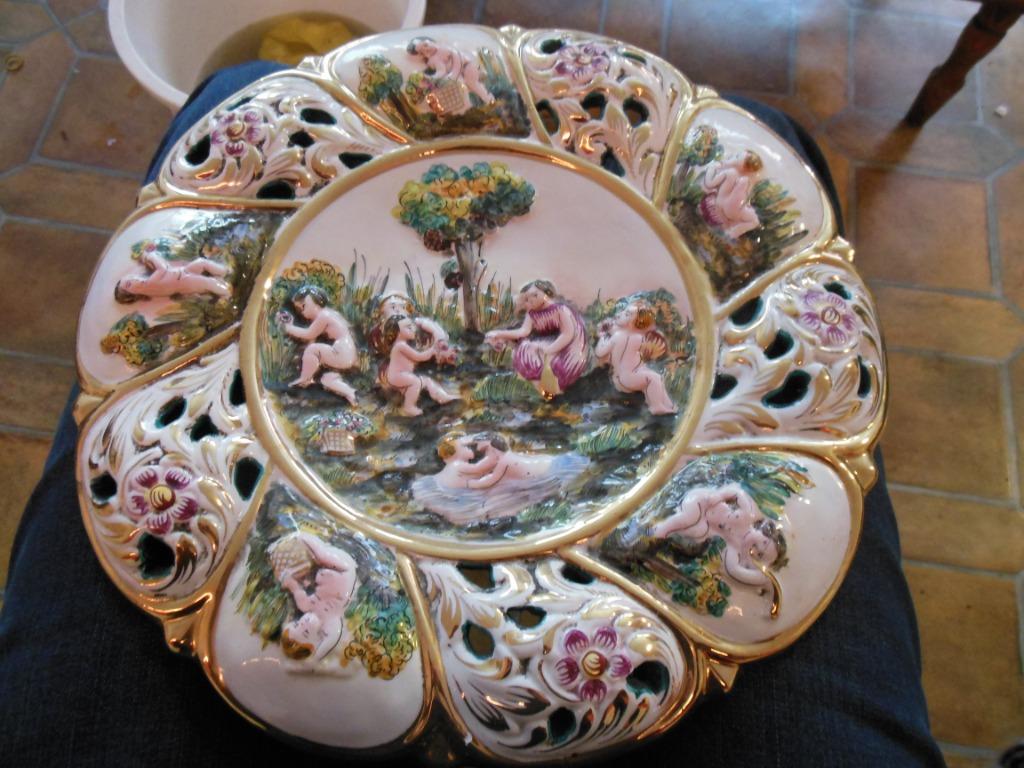 assiette ancienne, Enlèvement
