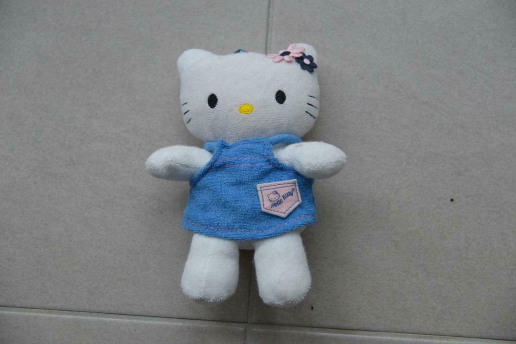 Hello Kitty - popje, Ophalen of Verzenden, Zo goed als nieuw, Konijn