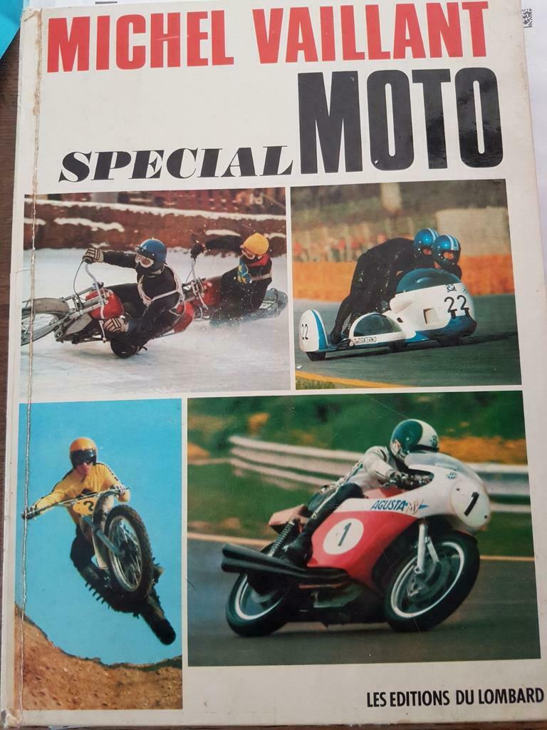 Livre ancien moto Michel vaillant, Enlèvement
