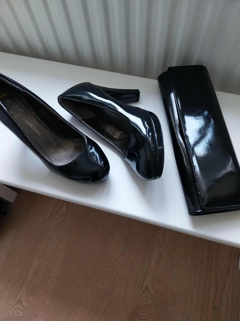 Escarpins noirs 38 Emilio luca, Vêtements | Femmes, Chaussures, Enlèvement ou Envoi, Escarpins, Emilio luca, Porté