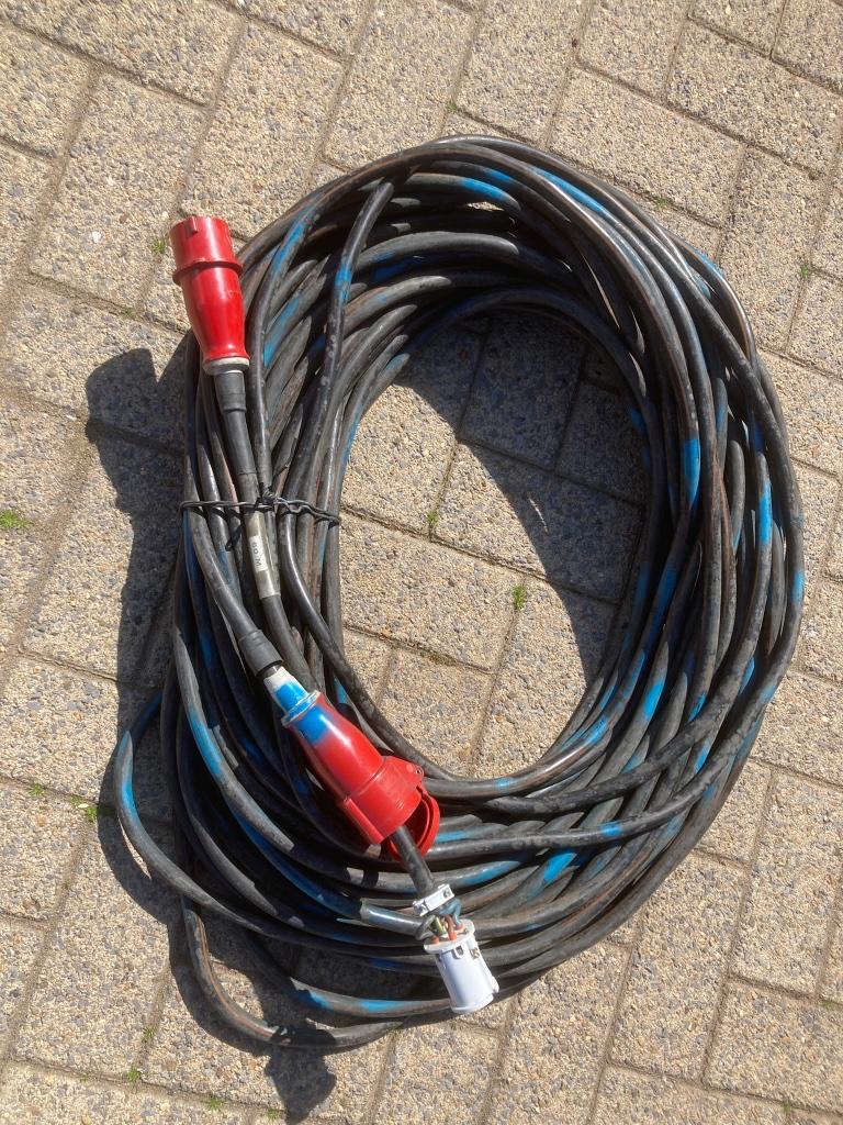 Rubberen stroomkabel 4 G4, Ophalen, Gebruikt, Kabel of Snoer