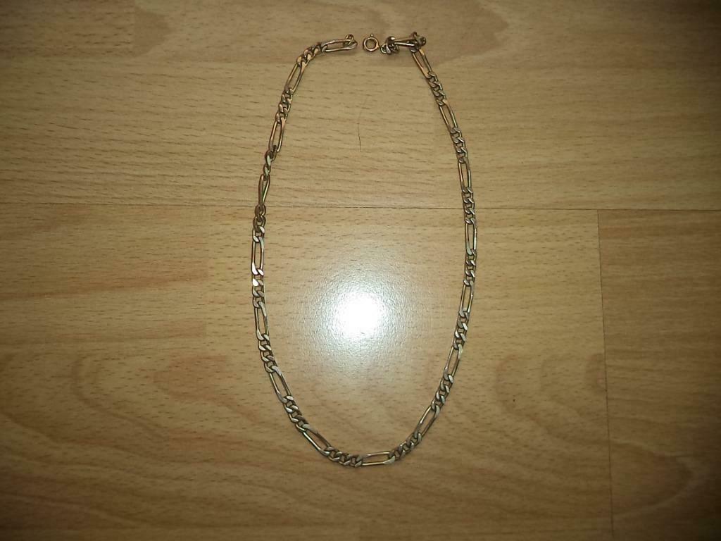 juweel : halsketting goudkleurig, Ophalen of Verzenden, Gebruikt, Goud, Kunststof