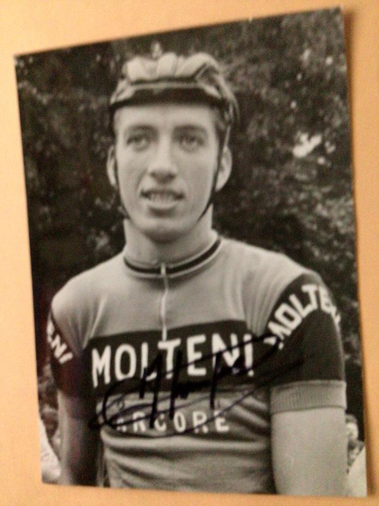 wielerkaart 1973 team molteni joseph bruyere signe, Envoi, Comme neuf