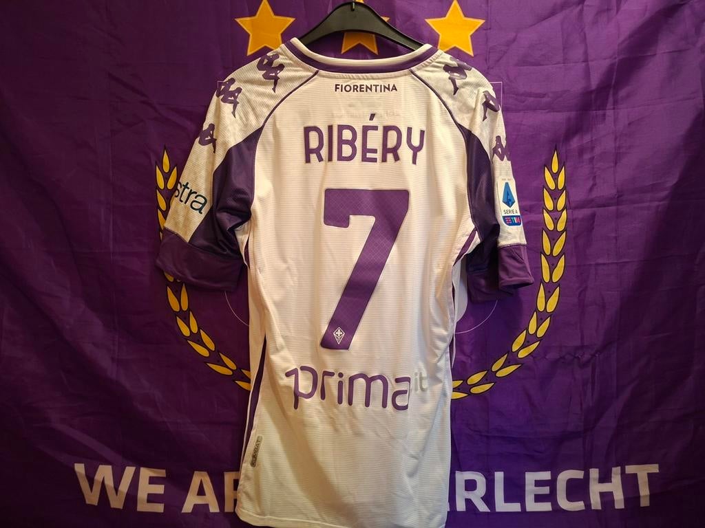 Matchworn Fiorentina Ribery, Verzamelen, Ophalen of Verzenden