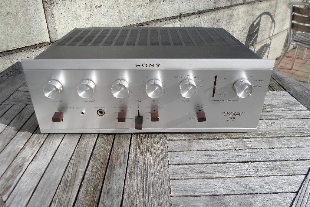 Sony TA-1120A Solid State Versterker, Audio, Tv en Foto, Versterkers en Ontvangers, Ophalen, Zo goed als nieuw, Sony, Minder dan 60 watt