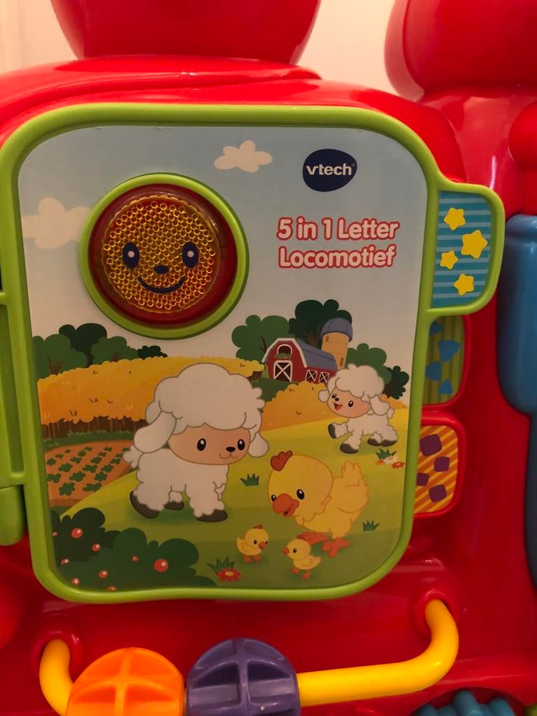 Vtech 5 in 1 letter locomotief., Enlèvement, Comme neuf, 6 mois à 2 ans