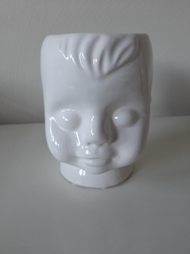 Pot à fleurs en brocante - tête d'enfant, Antiquités & Art, Curiosités & Brocante, Enlèvement