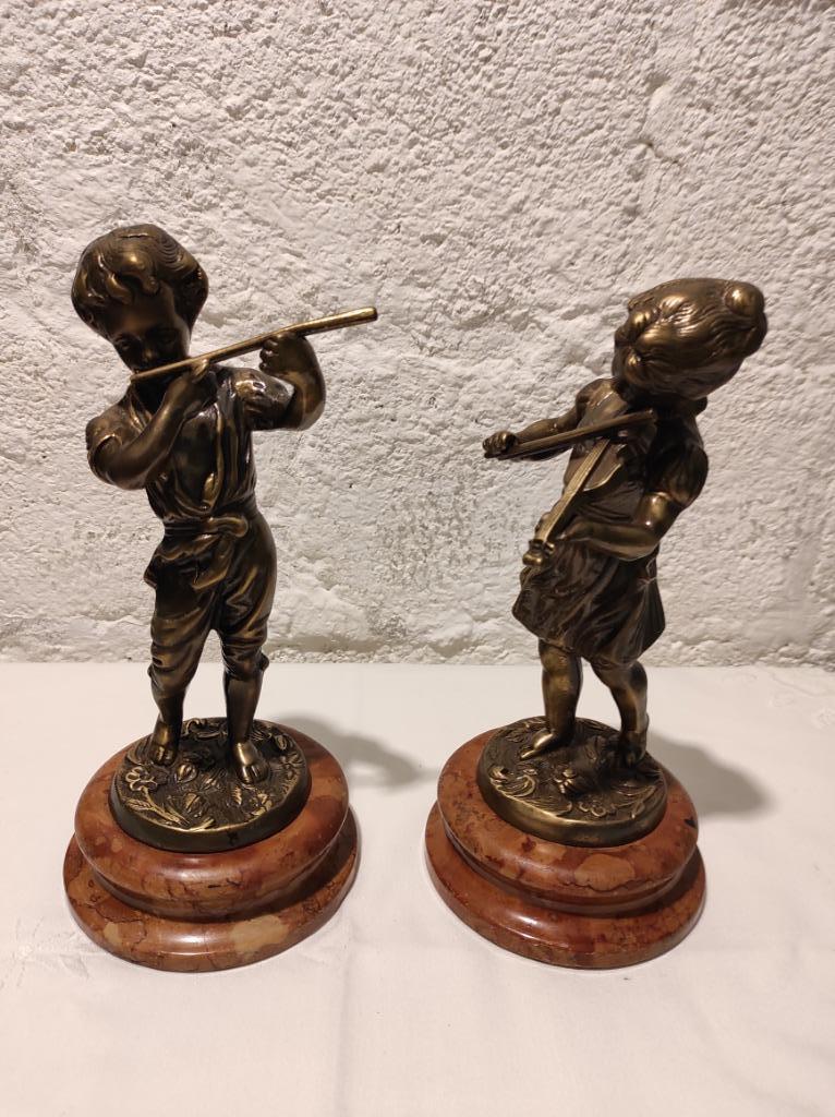 Bronzen beeldjes, Ophalen, Brons