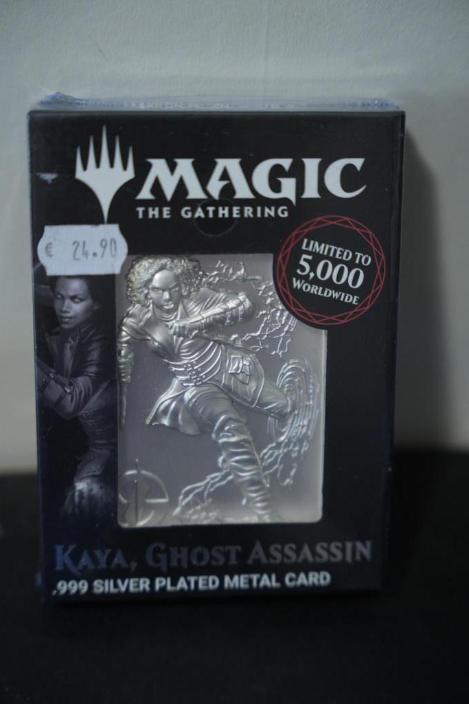 MTG .999 Silver Plated Kaya Metal Collectible, Ophalen of Verzenden, Nieuw, Overige typen