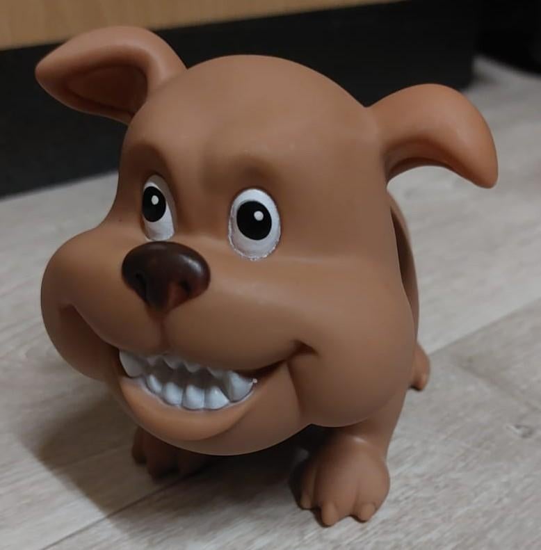 spaarpot in de vorm van een hond, Verzamelen, Spaarpotten, Ophalen of Verzenden, Zo goed als nieuw, Kunststof, Dier