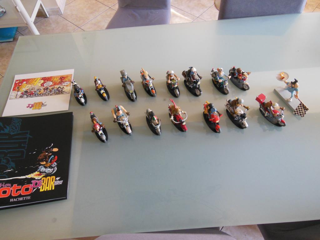 Figurines Joe Bar Collection Hachette, Enlèvement, Utilisé