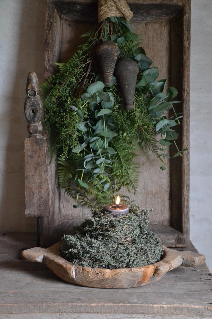 Oude autentieke Nepalese parat schaal, Maison & Meubles, Accessoires pour la Maison | Autre, Neuf, Enlèvement ou Envoi