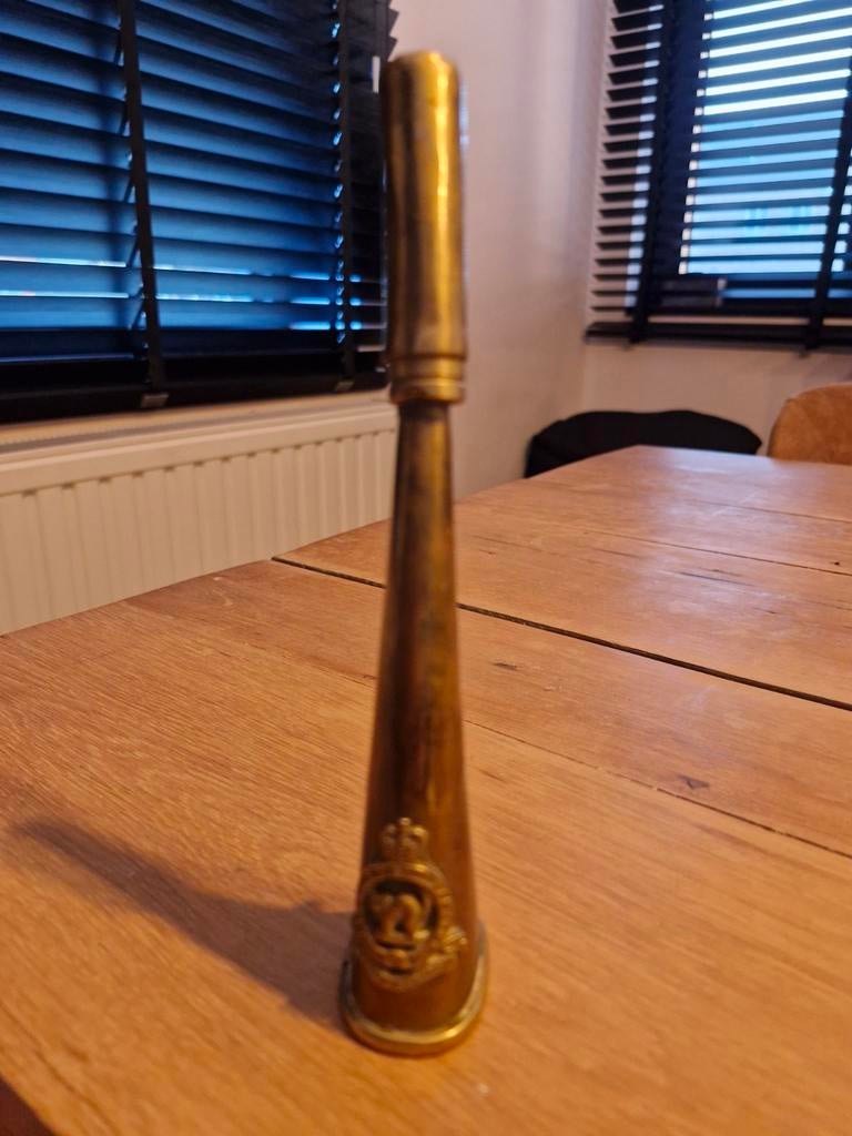 Koperen/messing hoorn WOII, Ophalen