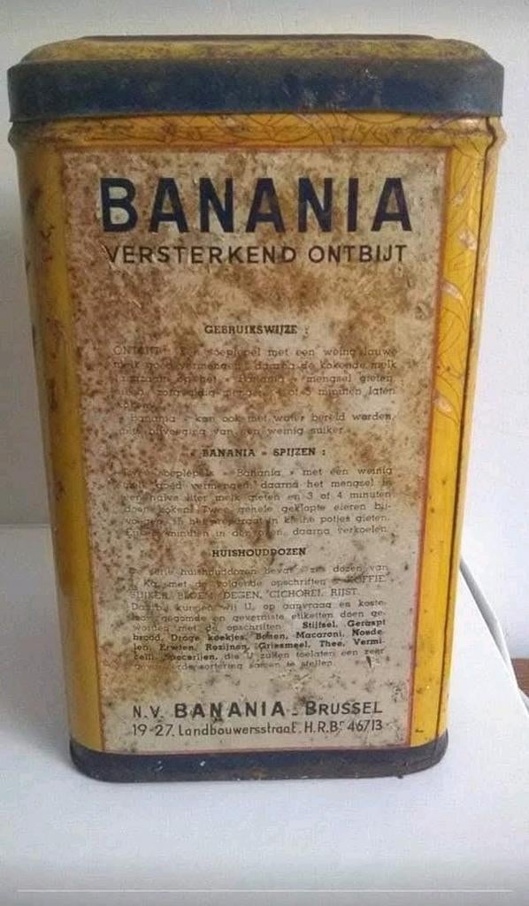 Ancienne boîte Banania