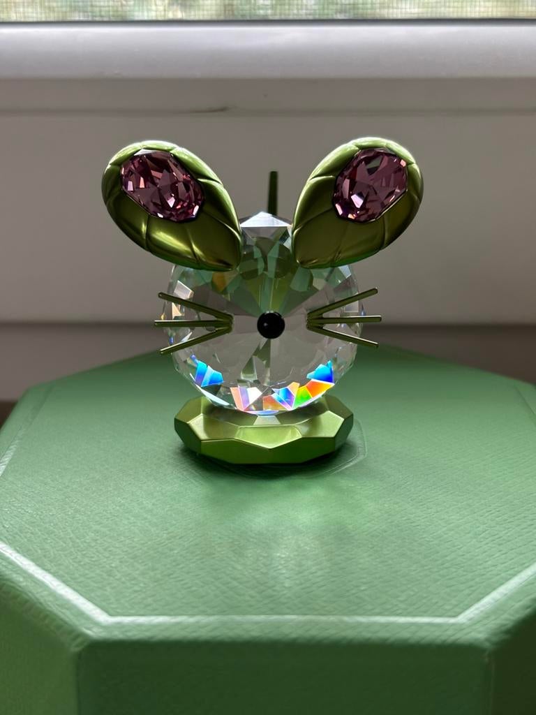 Swarovski Muis Dulcis Green L, Verzamelen, Ophalen of Verzenden, Zo goed als nieuw