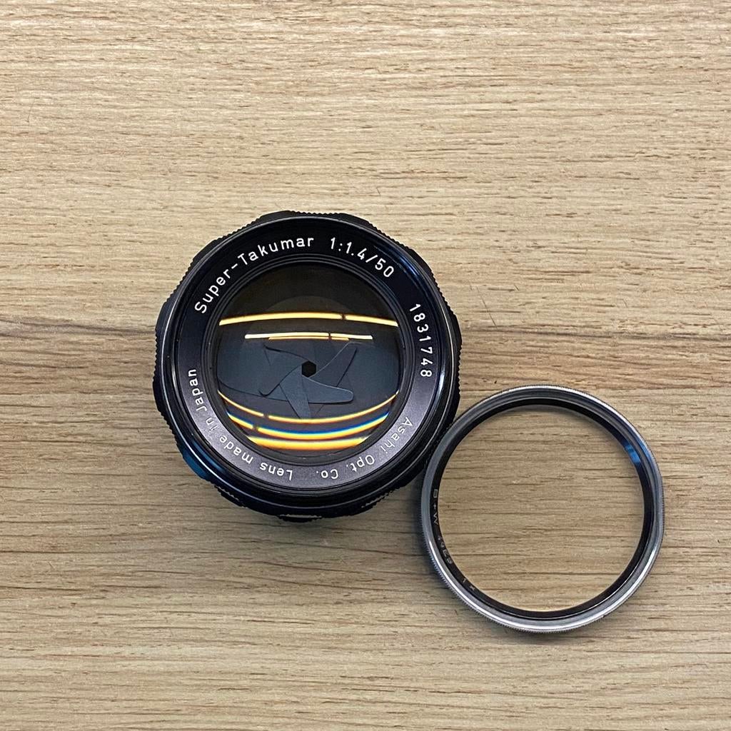 Super-Takumar 50mm f1.4 *parfait état, Enlèvement ou Envoi, Comme neuf, Reflex miroir, Pentax