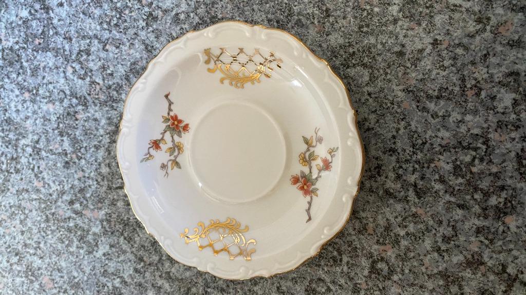 oud servies: 1 bordje, Ophalen of Verzenden