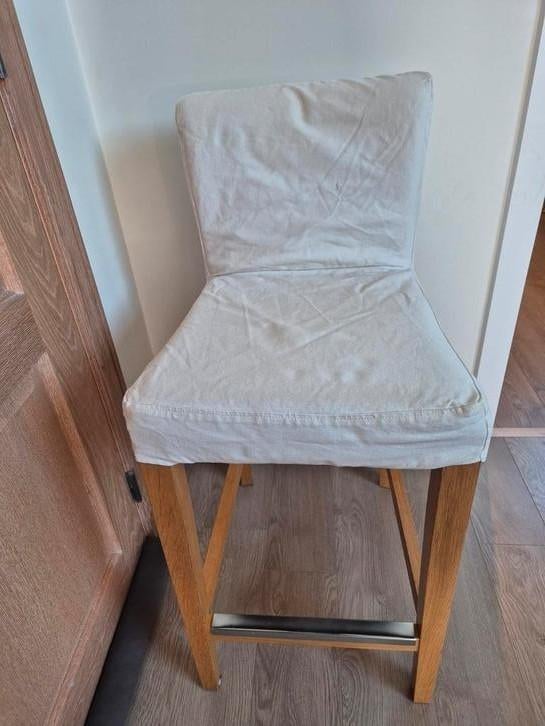 6 barkrukken ikea henriksdal met wasbare hoes, Enlèvement, Comme neuf