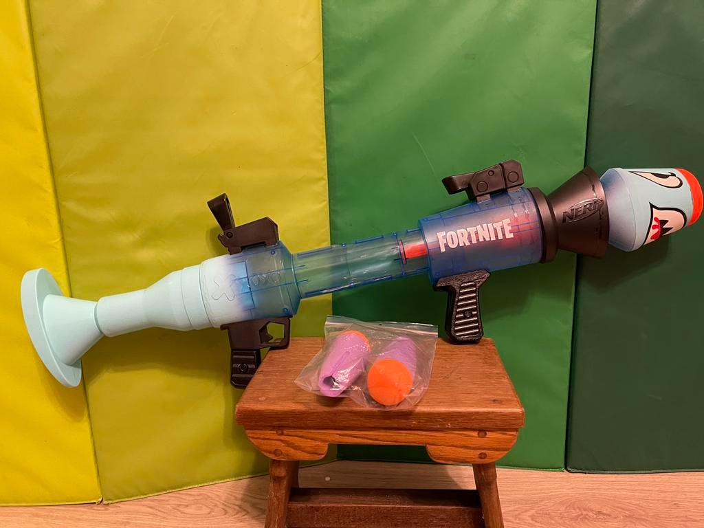 Nerf fortnite bazooka, Enlèvement, Utilisé