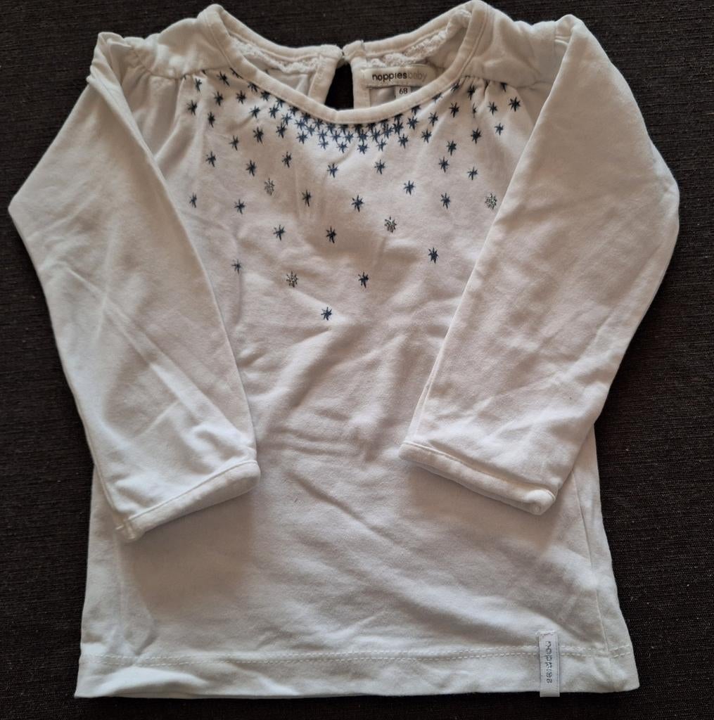 Leuk merk Noppies longleeve shirt maat 68, Enfants & Bébés, Vêtements de bébé | Taille 68, Enlèvement ou Envoi, Comme neuf, Chemisette ou Manches longues