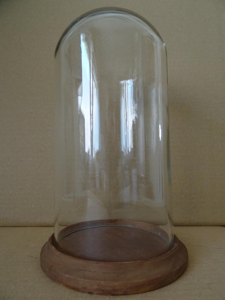 Cloche en verre moderne cloche en verre pour statue 26,5 cm, Maison & Meubles, Enlèvement ou Envoi, Comme neuf