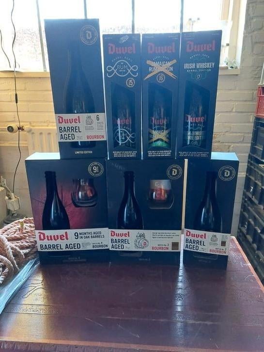 Duvel barrel aged  1 tot 9, Collections, Enlèvement ou Envoi, Neuf, Duvel
