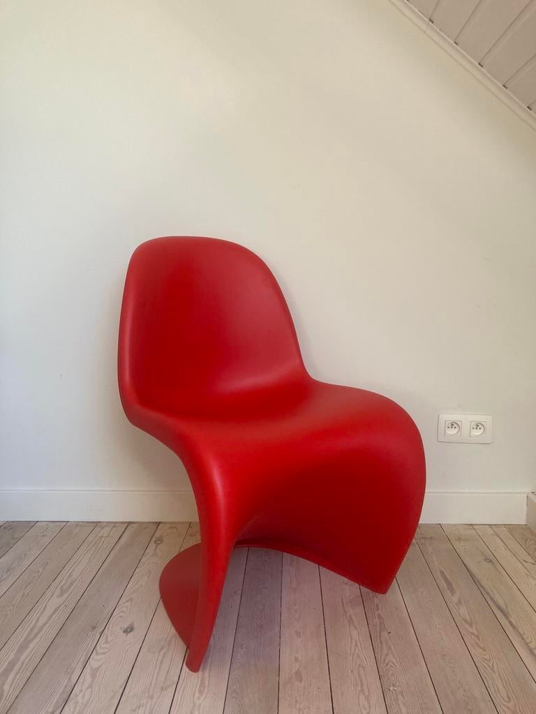 Panton stoelen, Ophalen, Kunststof, Zo goed als nieuw, Vier