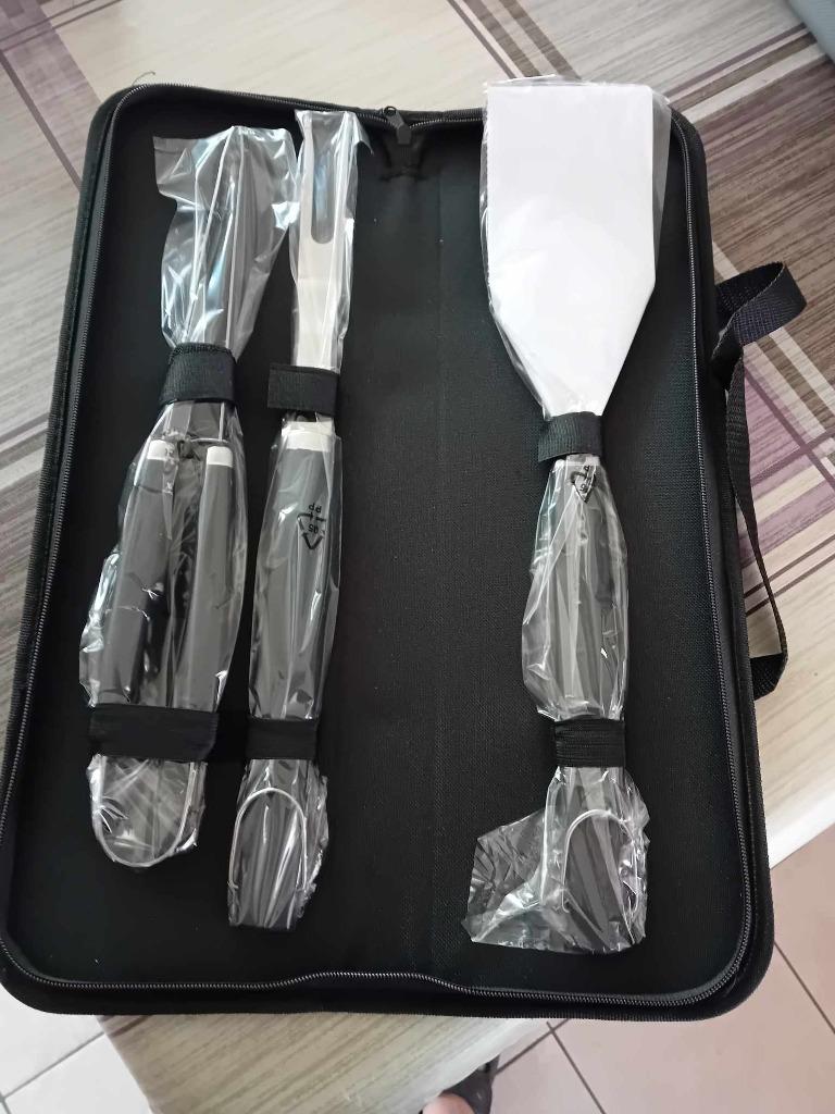 Nieuw Powerplus BBQ set in handig opbergzakje, Ophalen, Nieuw