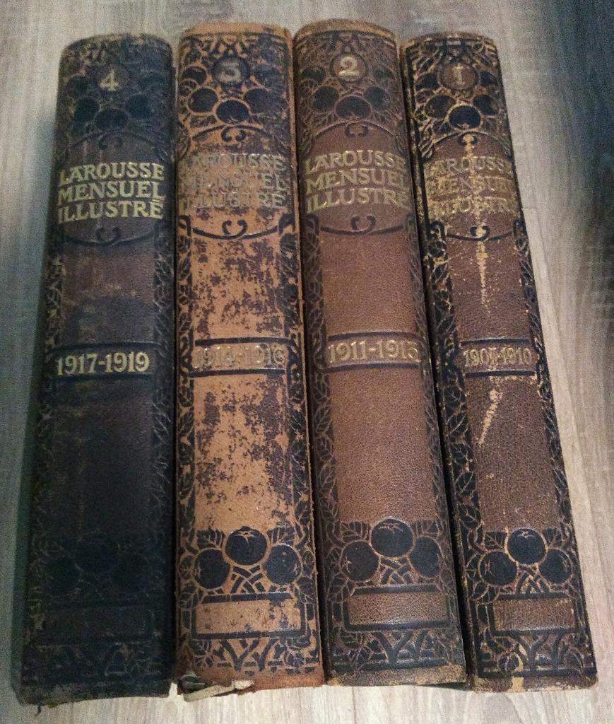 Larousse mensuel illustré - Volumes 1 à 4, Ophalen of Verzenden