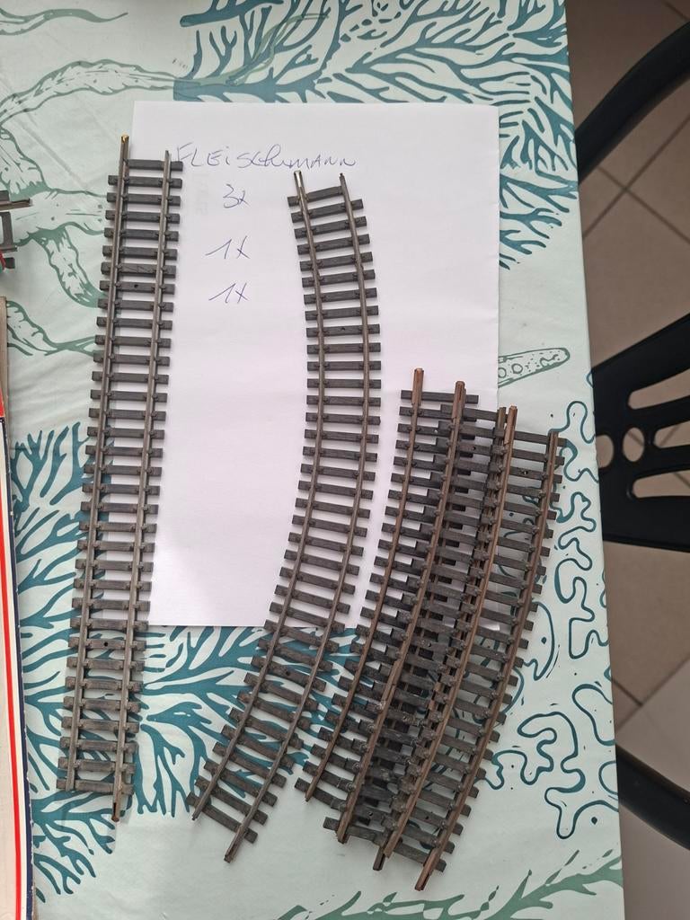 Fleischmann spoorlijnen, Hobby & Loisirs créatifs, Trains miniatures | Échelles Autre, Enlèvement ou Envoi, Fleischmann