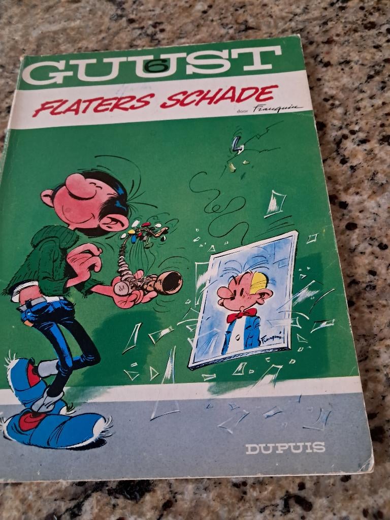 Strip : GUUST FLATER EN DE GUITENSTREKEN VAN QUICK EN FLUPKE, Enlèvement ou Envoi, Une BD, Utilisé, Hergé