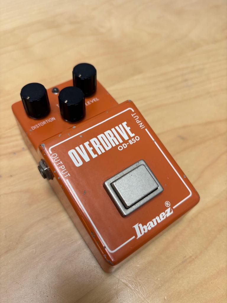 Ibanez OD 850 Overdrive_1981, Enlèvement ou Envoi, Utilisé, Distortion, Overdrive ou Fuzz