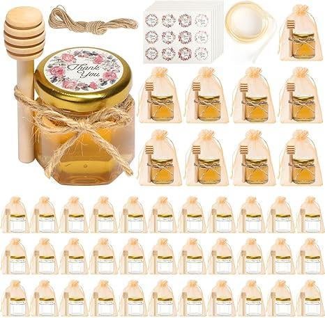 Set van 40 mini honingpotten | GRATIS LEVERING, Verzenden, -, Pot, Bus of Blik, Nieuw