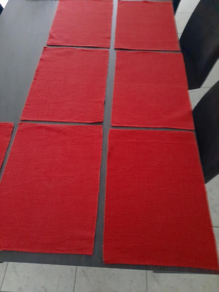 7 tafelnappen, Ophalen of Verzenden, Zo goed als nieuw