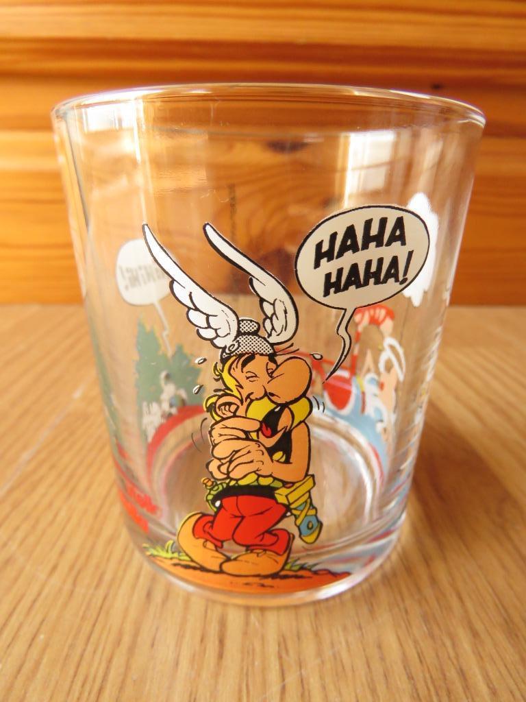 verre motifs Astérix de 1995, Collections, Enlèvement ou Envoi, Comme neuf, Verre à soda