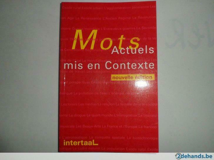W. Fischer: Intertaal: Mots Actuels mis en Contexte, Enlèvement ou Envoi, Neuf, W. Fischer / Intertaal