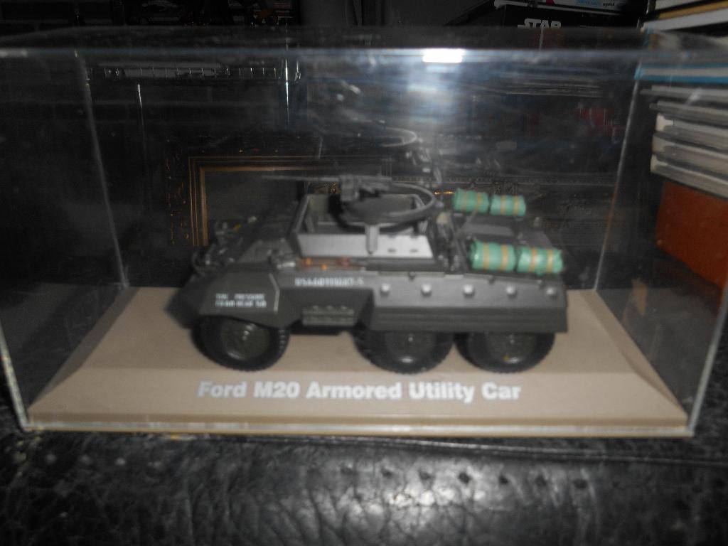Ford M20 Armored utility car 1/43 Atlas, Ophalen of Verzenden