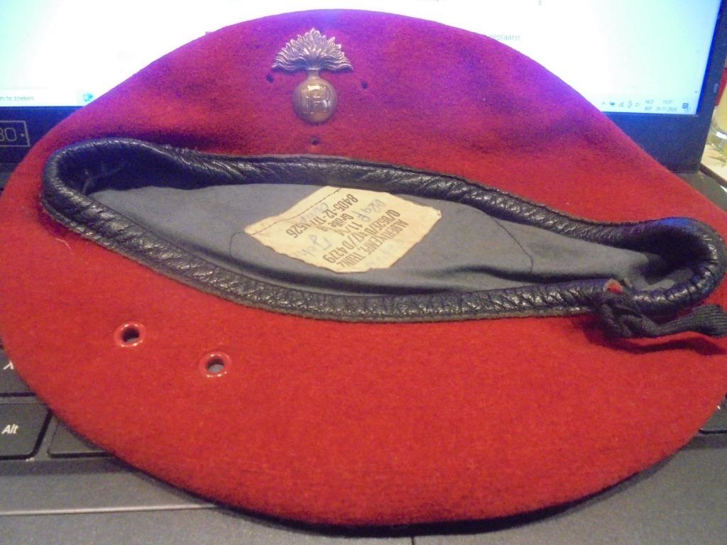 muts MP, Verzamelen, Militaria | Algemeen, Ophalen of Verzenden, Landmacht, Helm of Baret