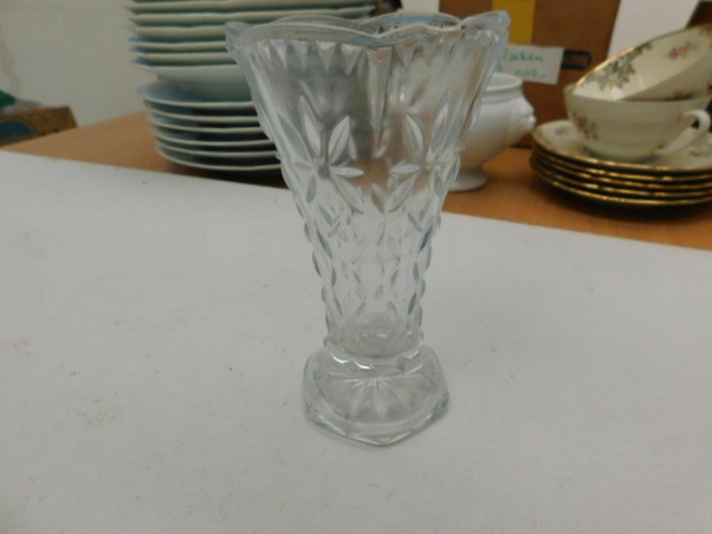 Vaasje in glas, Ophalen, Gebruikt, Overige kleuren, Glas