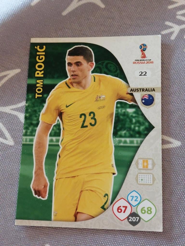 Voetbalkaart : Tom Rogic / Australië / World Cup 2018, Verzenden, Zo goed als nieuw, Spelerskaart