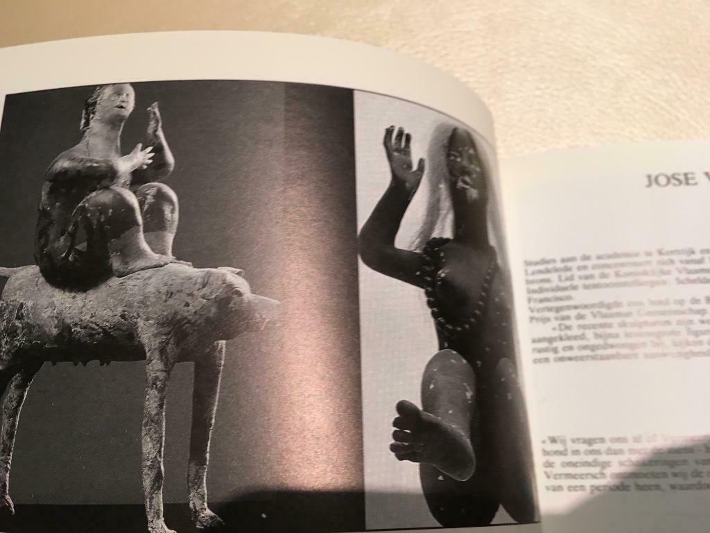 José Vermeersch et la poésie 130 pages, Enlèvement ou Envoi, Comme neuf, Sculpture