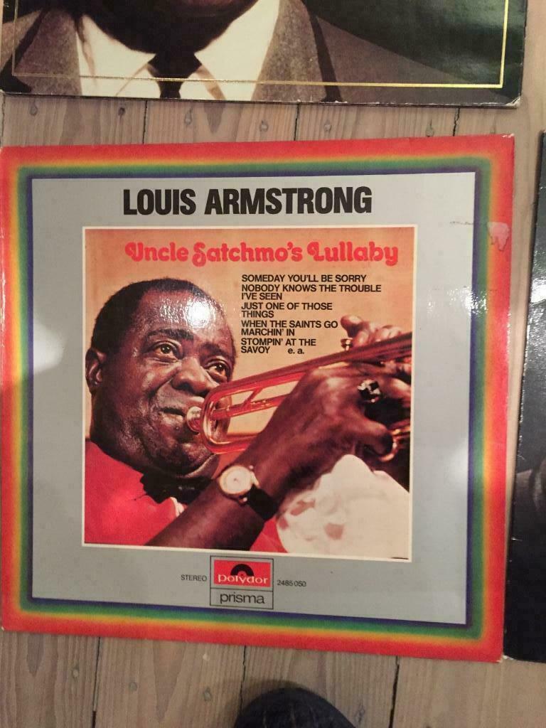 LP  Louis Armstrong / Uncle Satchmo's Lullaby, Enlèvement ou Envoi, Utilisé