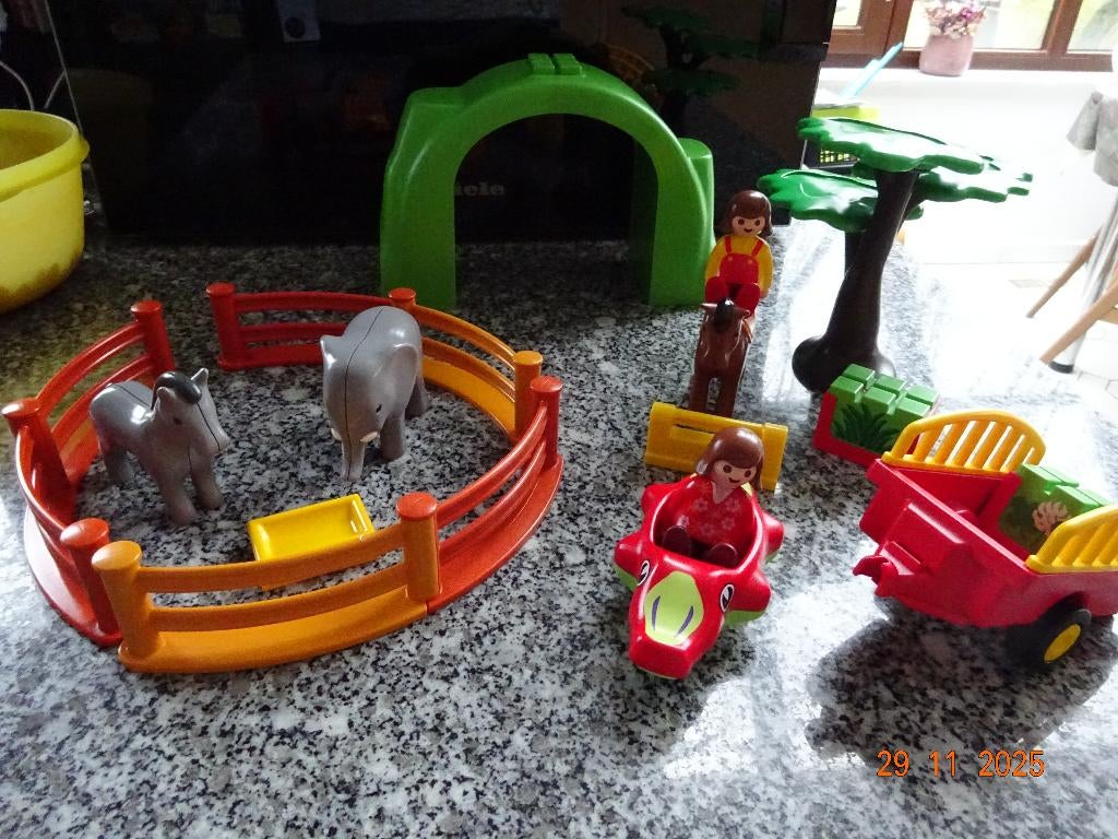 Playmobil 123, dieren, popjes, hekjes....., Kinderen en Baby's, Speelgoed | Playmobil, Ophalen of Verzenden