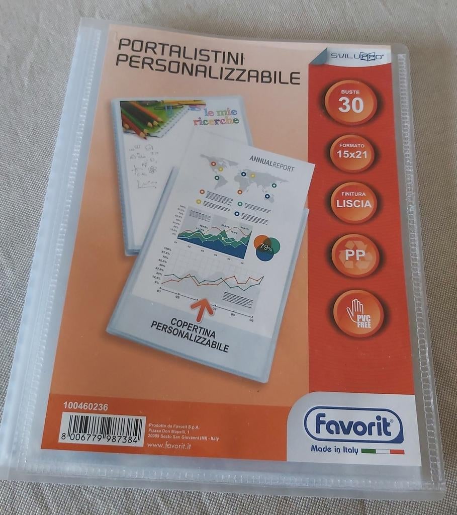 164) Porte feuille chemise pvc, Enlèvement, Neuf