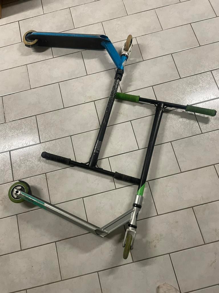 Stunt steppen, Ophalen