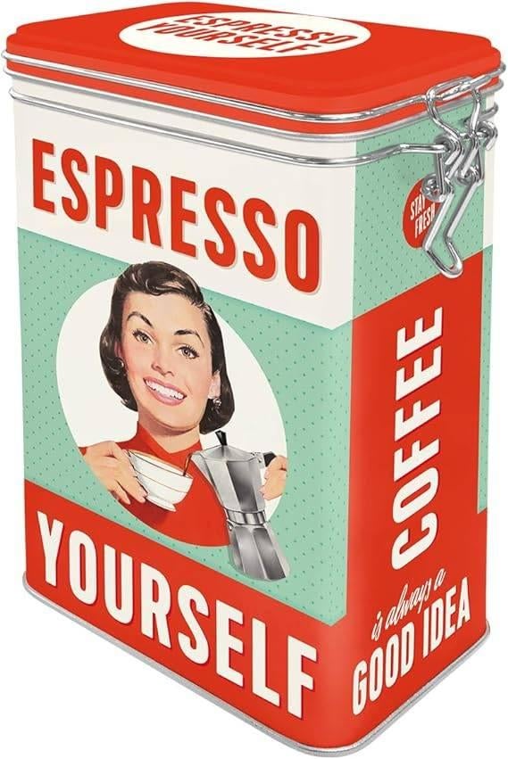 Retro koffieblik | container voor koffie | GRATIS LEVERING, Verzamelen, Blikken, Verzenden, Nieuw, Koffie, Overige merken