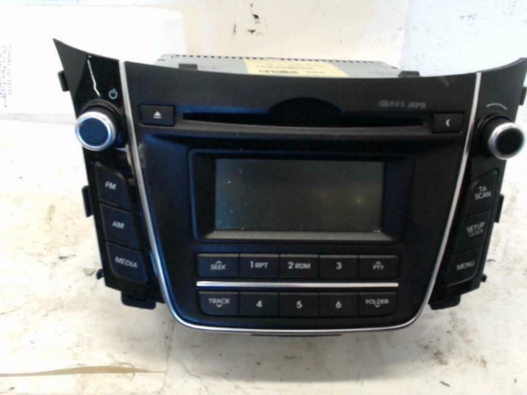 Autoradio Hyundai i30 1.4i ess 2012-2015, Autos : Pièces & Accessoires, Autres pièces automobiles, Hyundai, Utilisé, Enlèvement