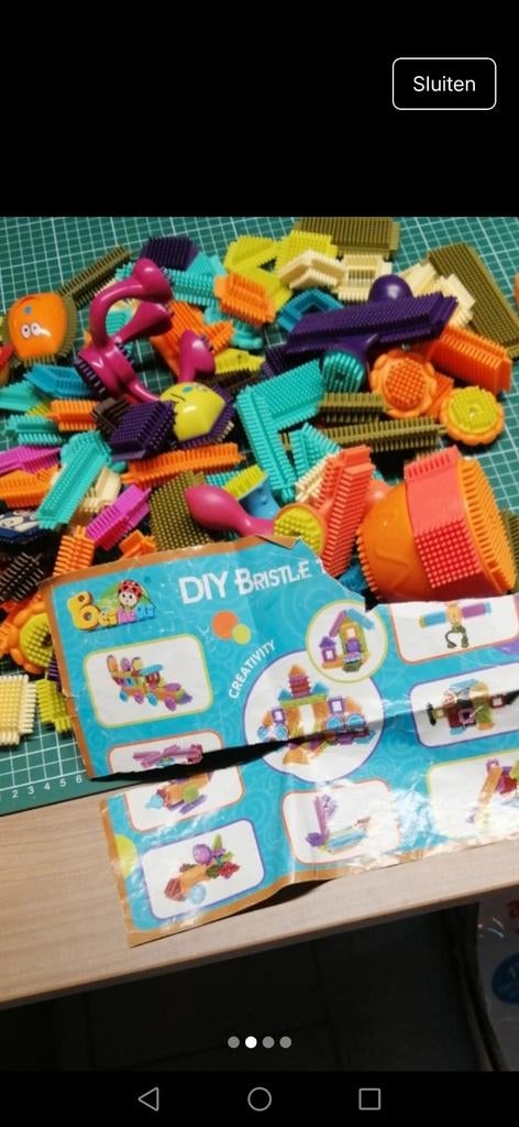 Bristle blocks activity, Ophalen of Verzenden, Gebruikt